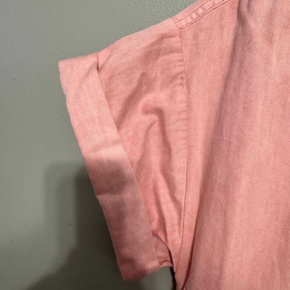 Free People Agnes Denim Mini Dress pink size XS - Picture 5 of 7